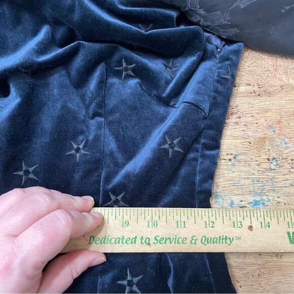 SALONI Greta Women’s Mini Dress Off Shoulder‎ Navy Size 0 - Picture 7 of 10